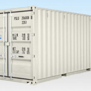 20FT Shipping Container(One Trip) White (RAL 9003)