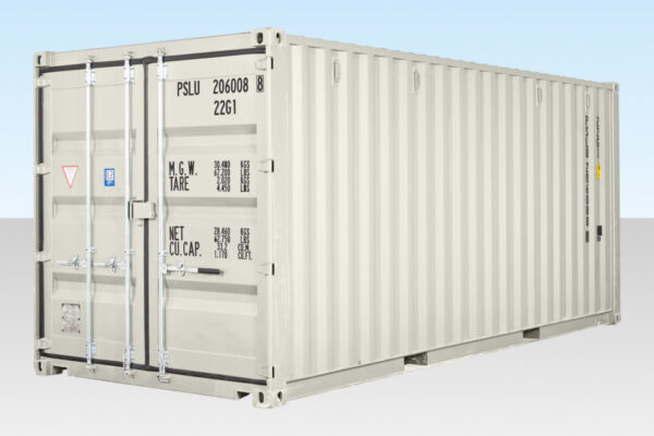 20FT Shipping Container(One Trip) White (RAL 9003)