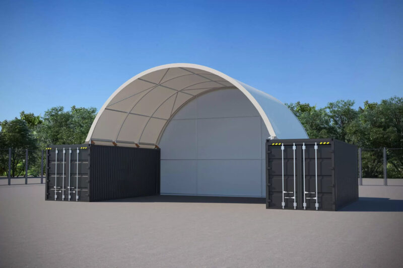 33 X 20FT Containers Dome (10 X 6M)